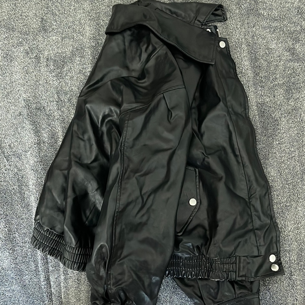 Wild fable L leather jacket